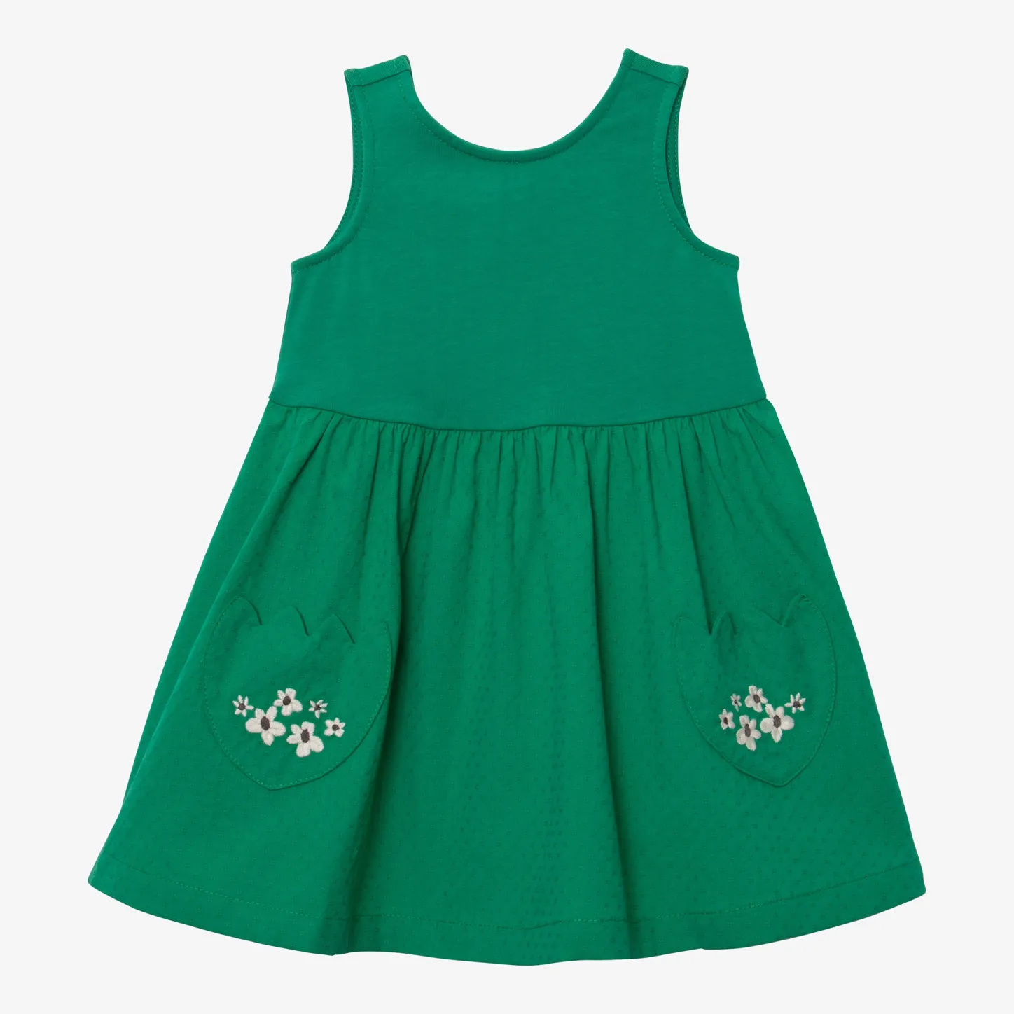 Fashion Baby Girls' Green Overall Dress Child Dresses