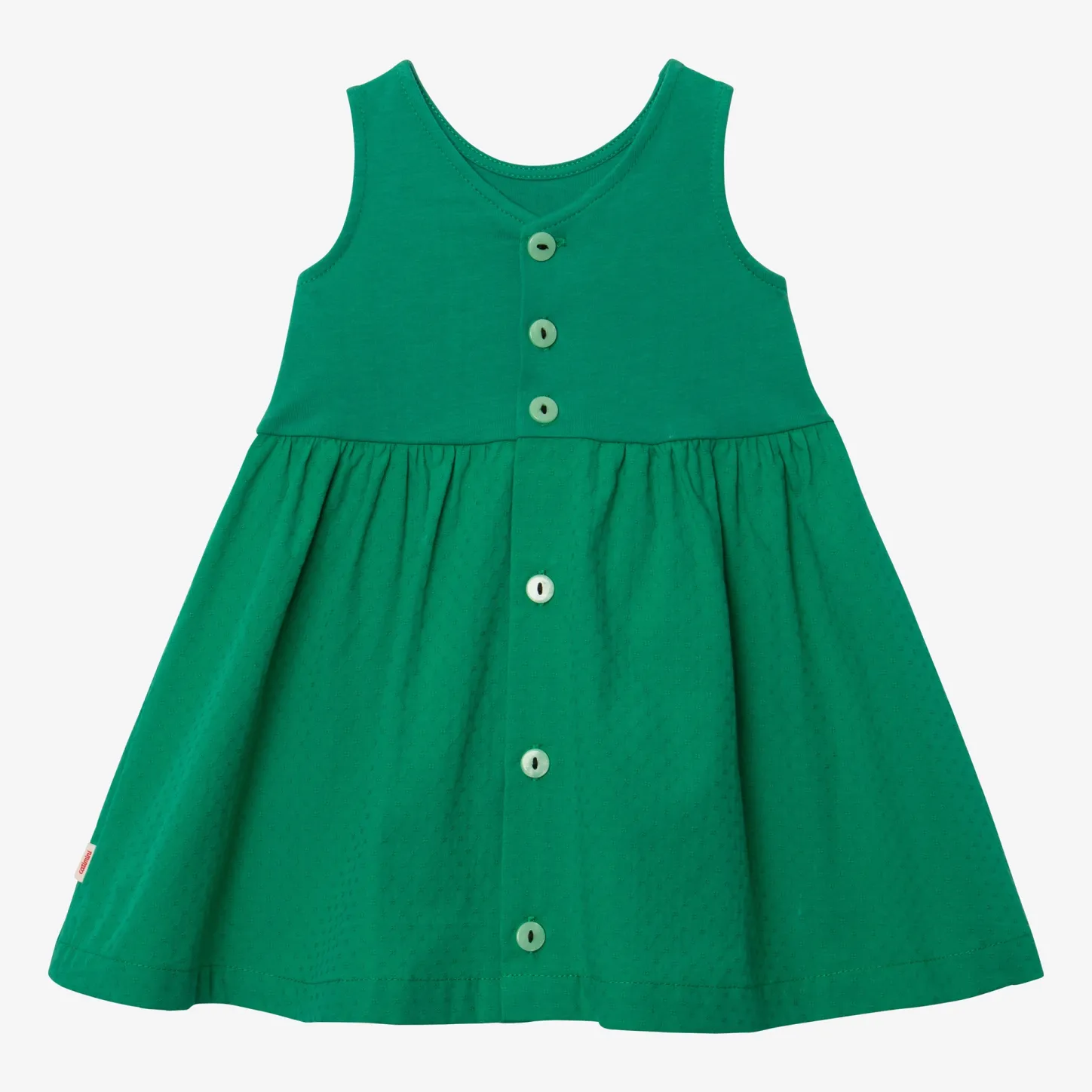 Fashion Baby Girls' Green Overall Dress Child Dresses