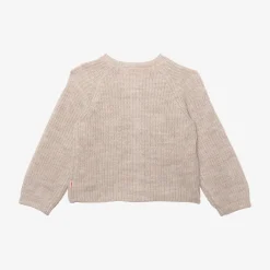 Fashion Baby Girls' Heather Grey Cardigan Child Cardigans & Sweaters