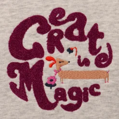 Outlet Baby Girls' Heather Grey Sweatshirt Child Cardigans & Sweaters