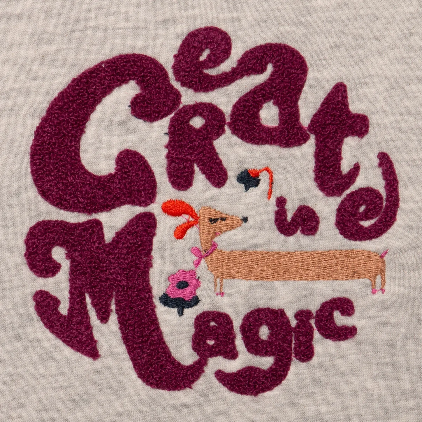 Outlet Baby Girls' Heather Grey Sweatshirt Child Cardigans & Sweaters