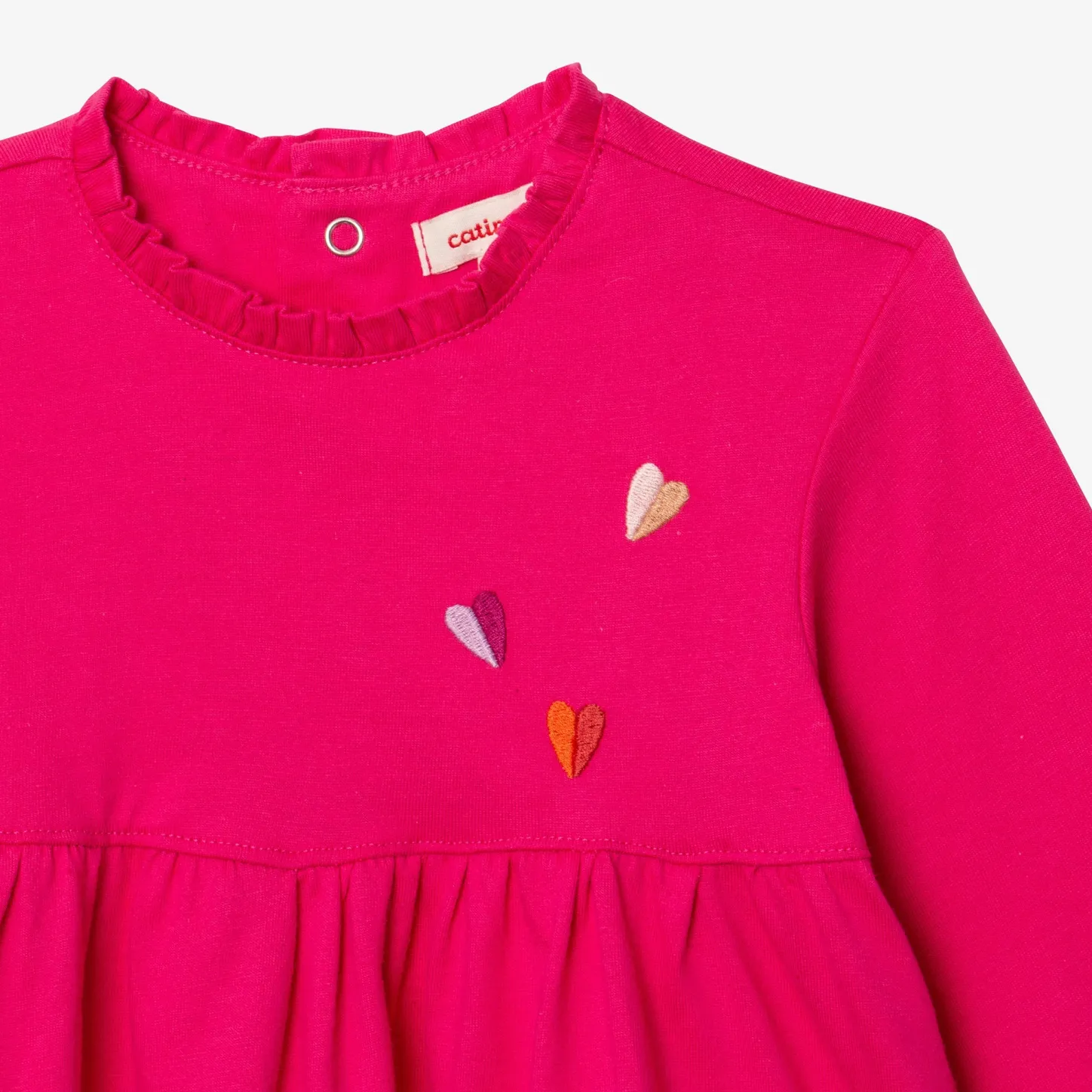 Clearance Baby Girls' Hot Pink T-Shirt Child T-Shirts & Tops