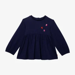 Hot Baby Girls' Navy Blue T-Shirt Child T-Shirts & Tops
