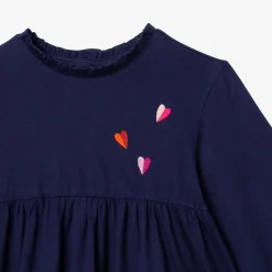 Hot Baby Girls' Navy Blue T-Shirt Child T-Shirts & Tops