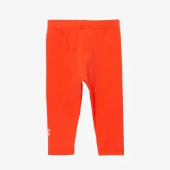Best Baby Girl's Plain Orange Leggings Child Pants, Shorts & Leggings