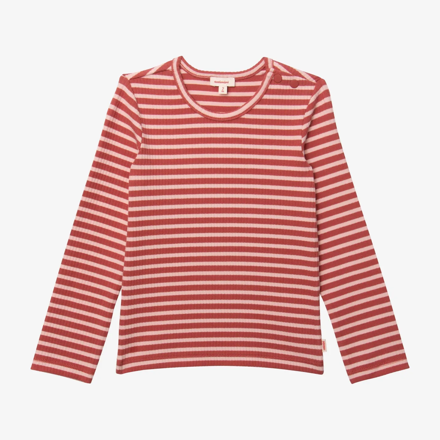 Discount Baby Girls' Terracotta T-Shirt Child T-Shirts & Tops