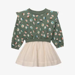 Discount Baby Girl's Trompe L'Oeil Herbarium Dress Child Dresses