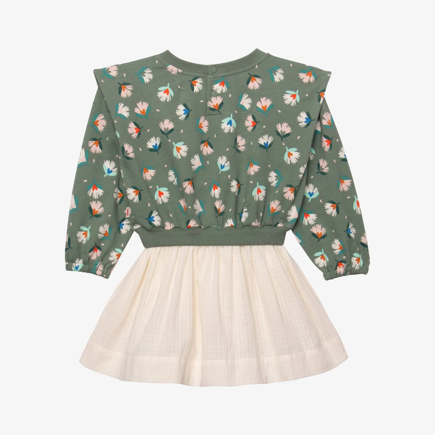 Discount Baby Girl's Trompe L'Oeil Herbarium Dress Child Dresses