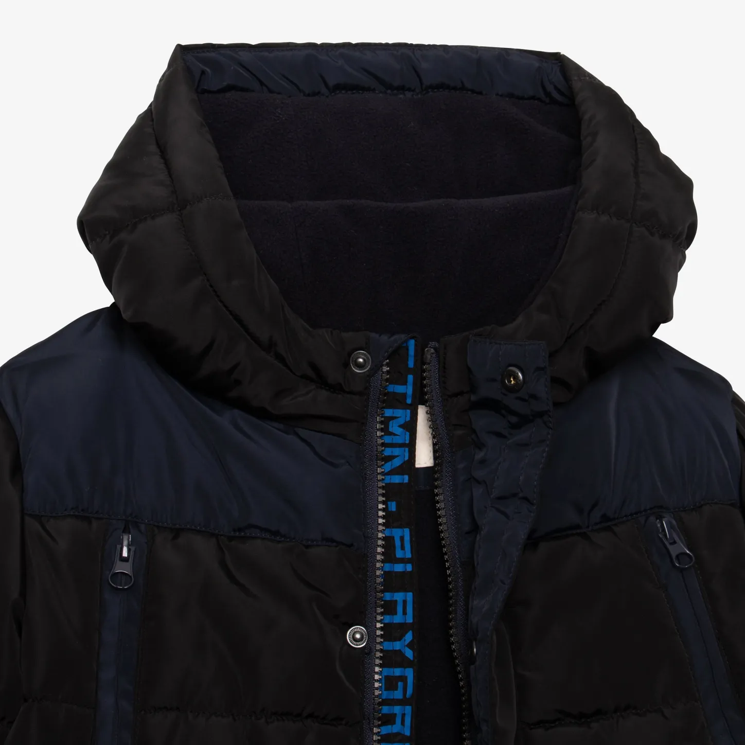 Clearance Boy Black Parka Child Outerwear
