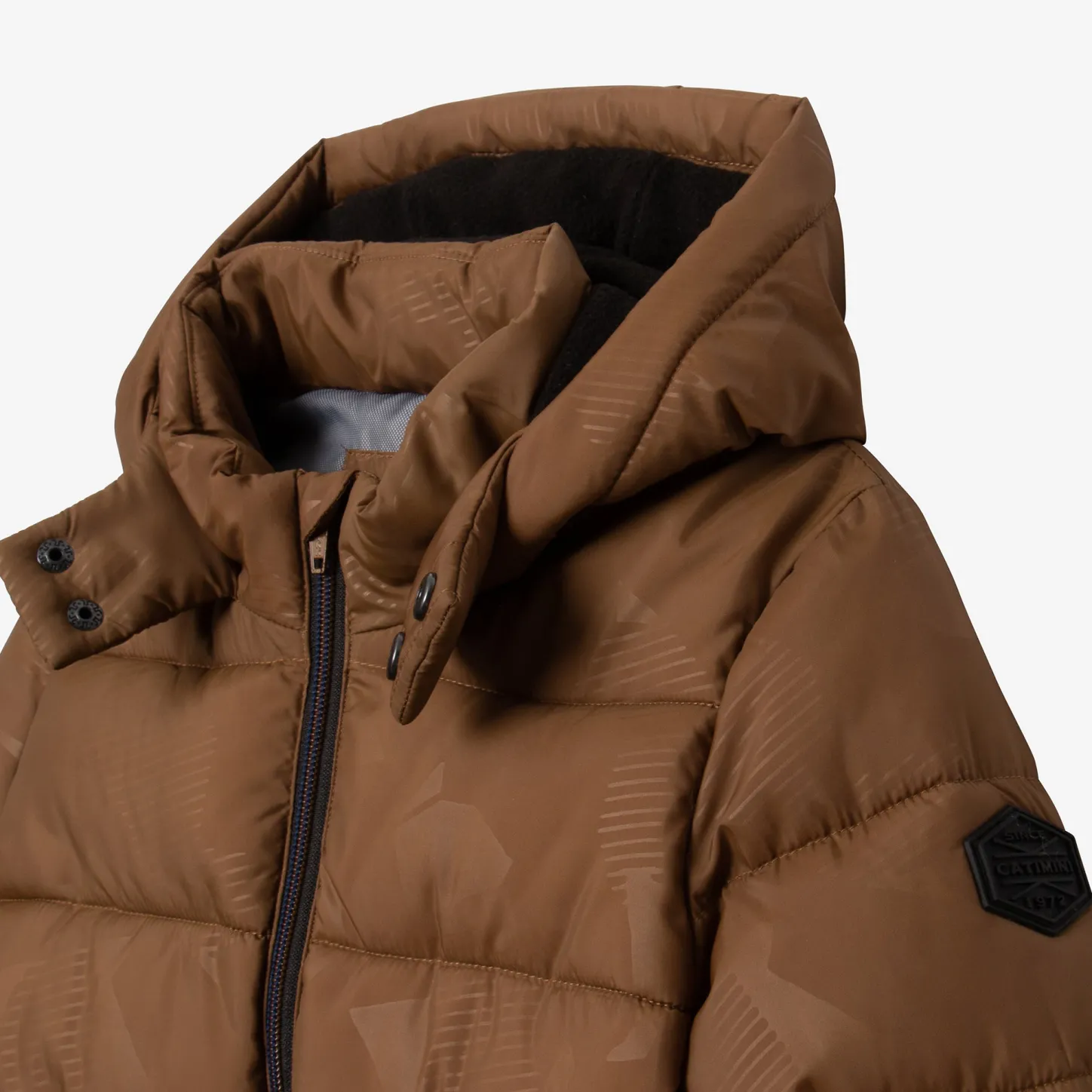 Online Boy Brown Puffer Coat Child Outerwear