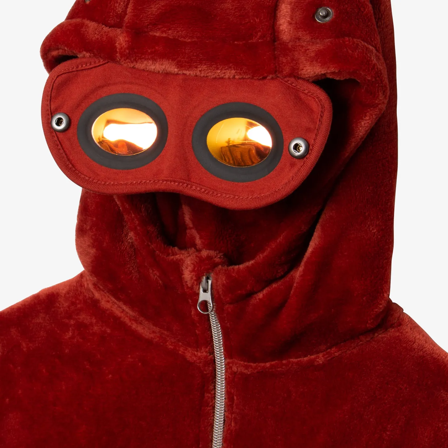 Discount Boy Burgundy Faux Fur Zip Hoodie Child Accessories