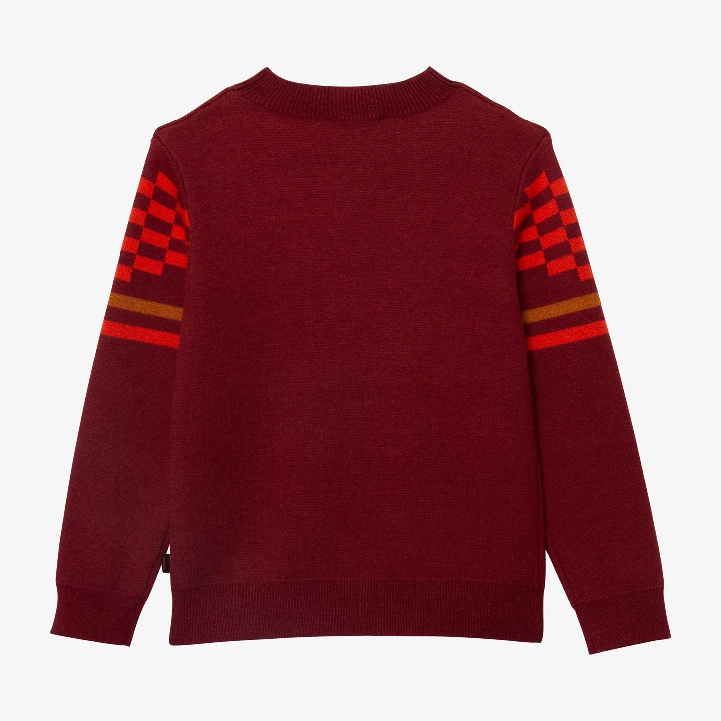 Sale Boy Burgundy Knit Sweater Child Cardigans & Sweaters