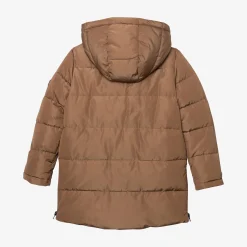 Sale Boy Caramel Long Parka Child Outerwear