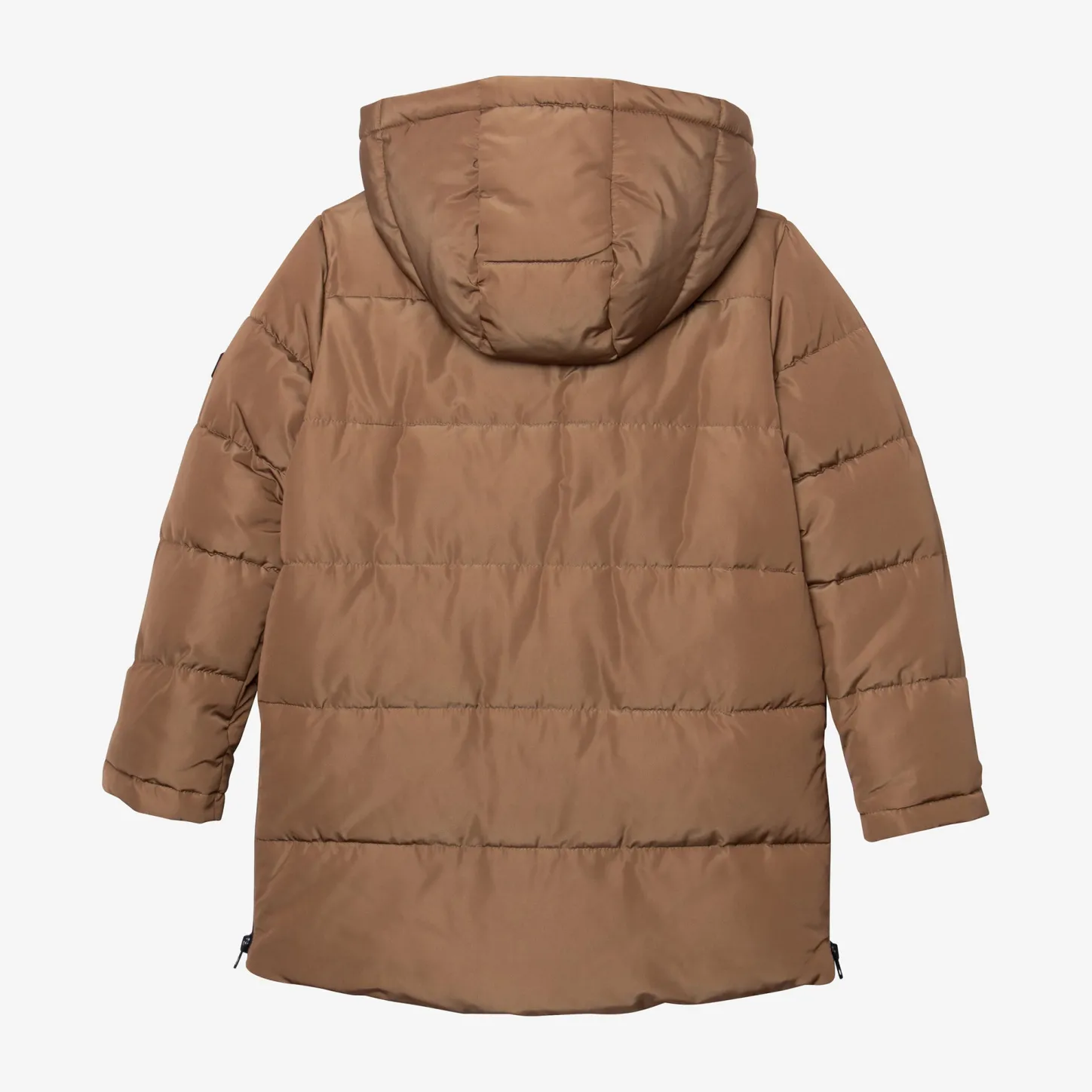 Sale Boy Caramel Long Parka Child Outerwear