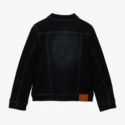 Fashion Boy Dark Navy Denim Jacket Child Outerwear