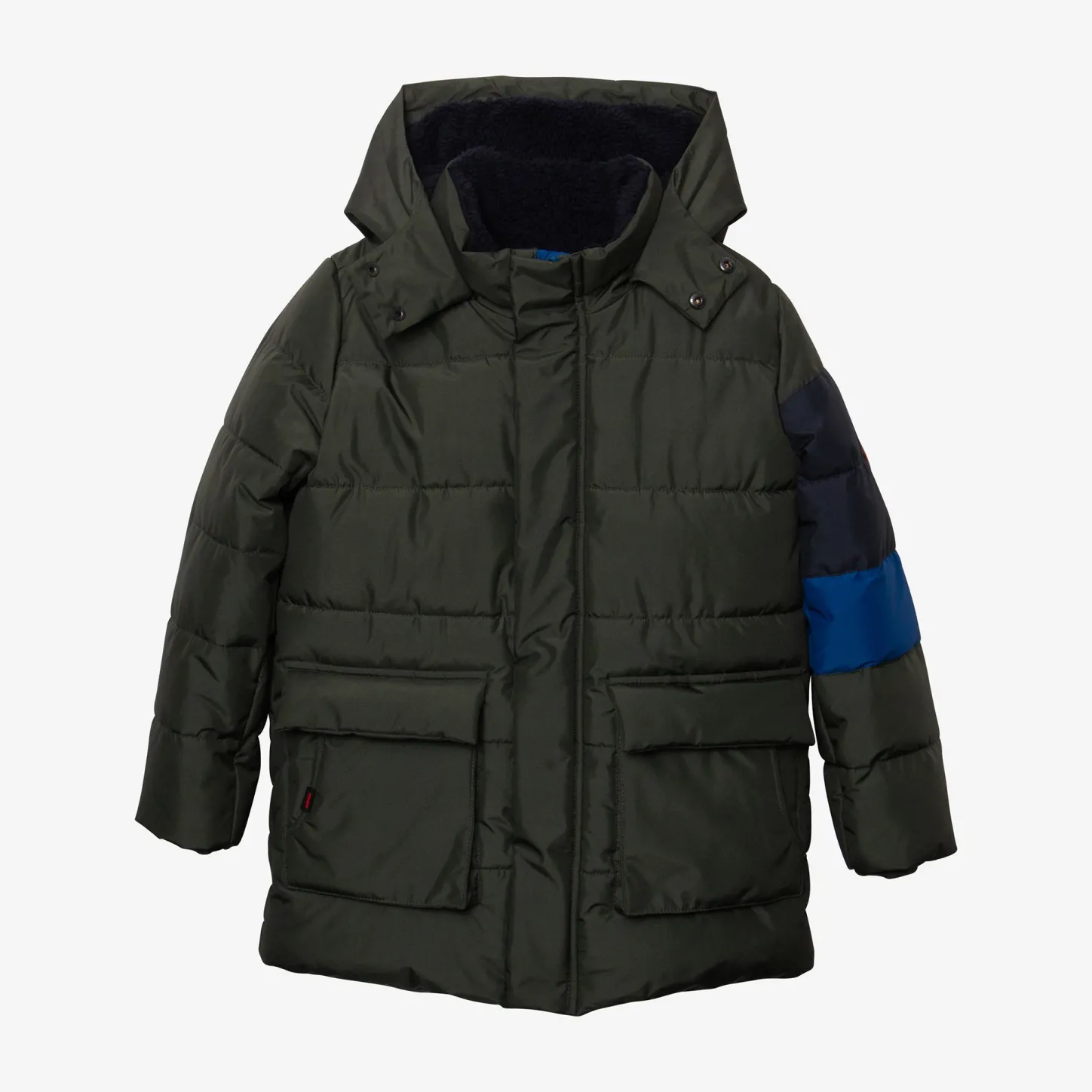 Outlet Boy Khaki Parka Child Outerwear