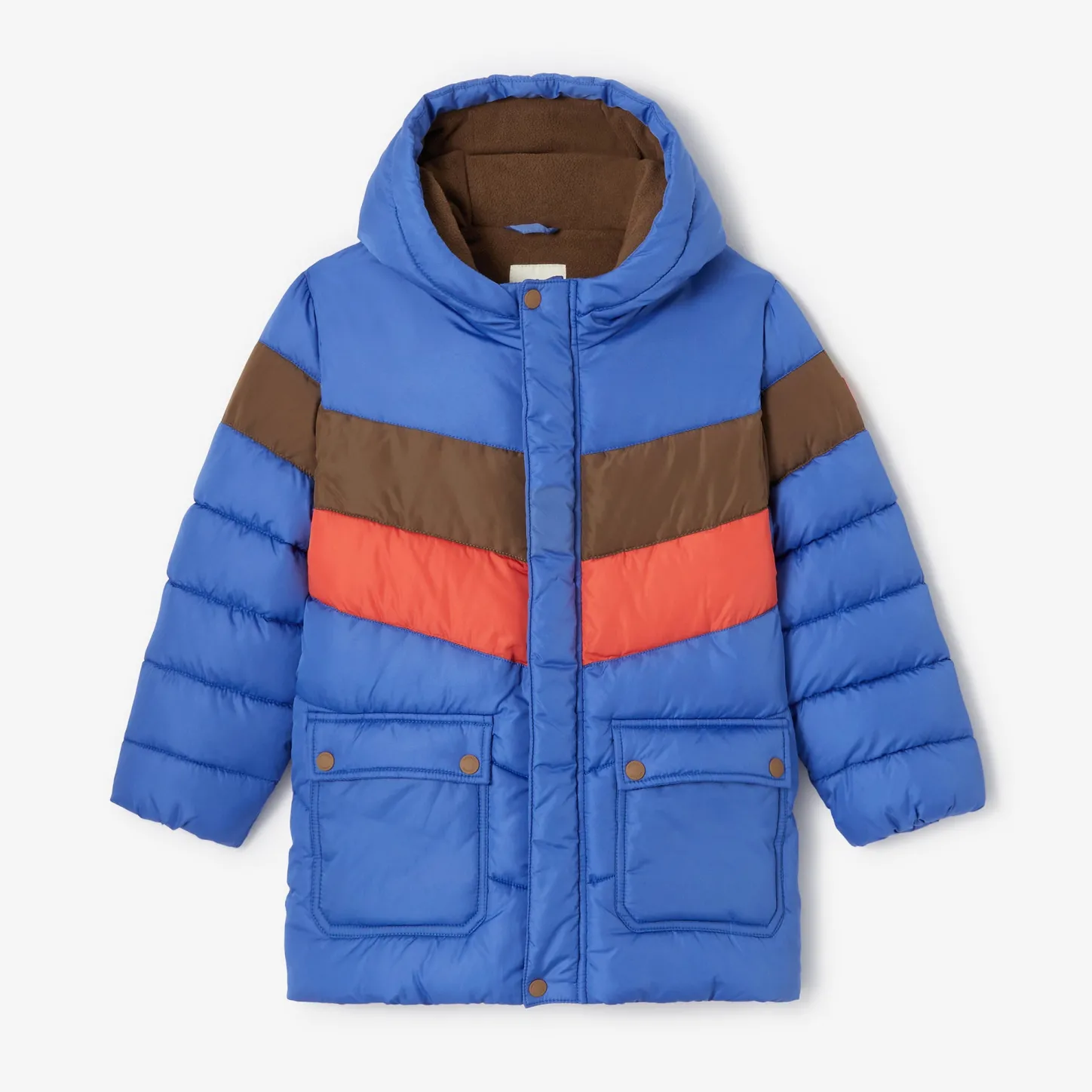 New Boys' Blue Parka Child Outerwear