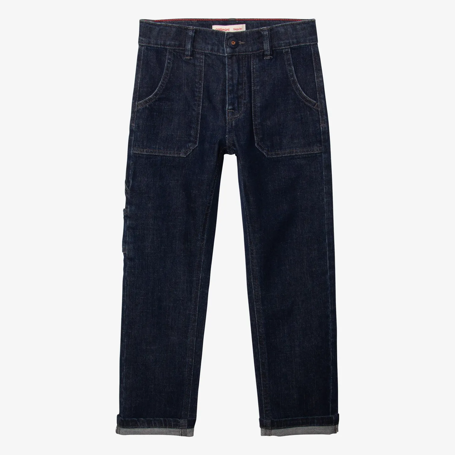 Discount Boys' Dark Blue Denim Pants Child Pants