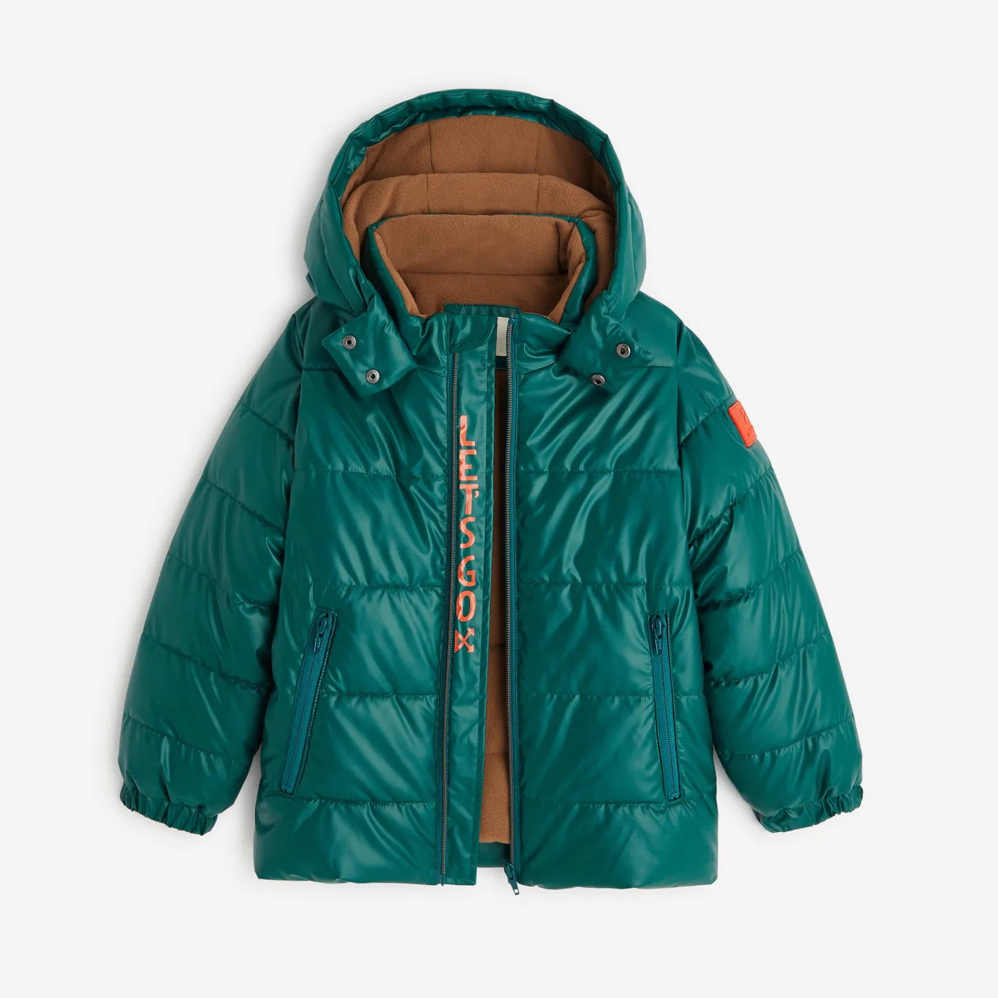 Best Boys' Green Puffer Coat Child Outerwear