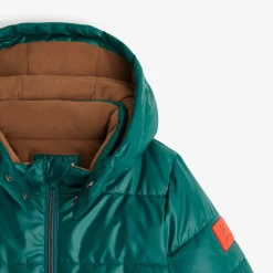 Best Boys' Green Puffer Coat Child Outerwear