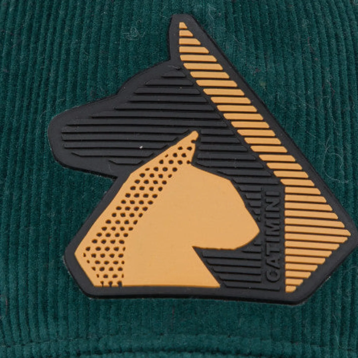 New Boys' Green Velvet Graphic Hat Child Accessories