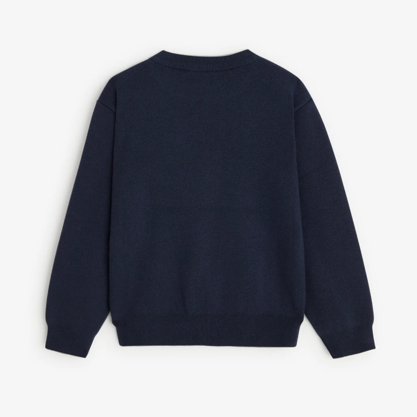Outlet Boys' Grey Knitted Sweater Child Cardigans & Sweaters