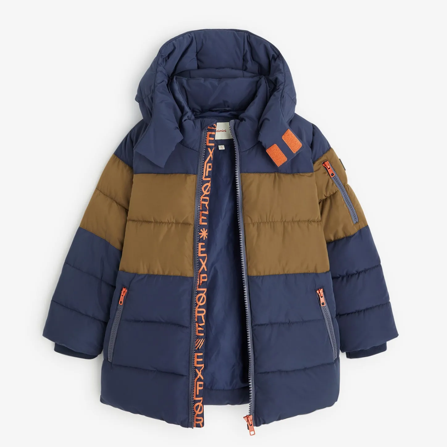 Clearance Boys' Grey Parka Child Outerwear