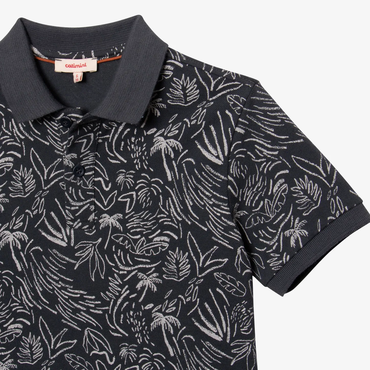 Sale Boys' Grey Polo Shirt Child Shirts & Polos