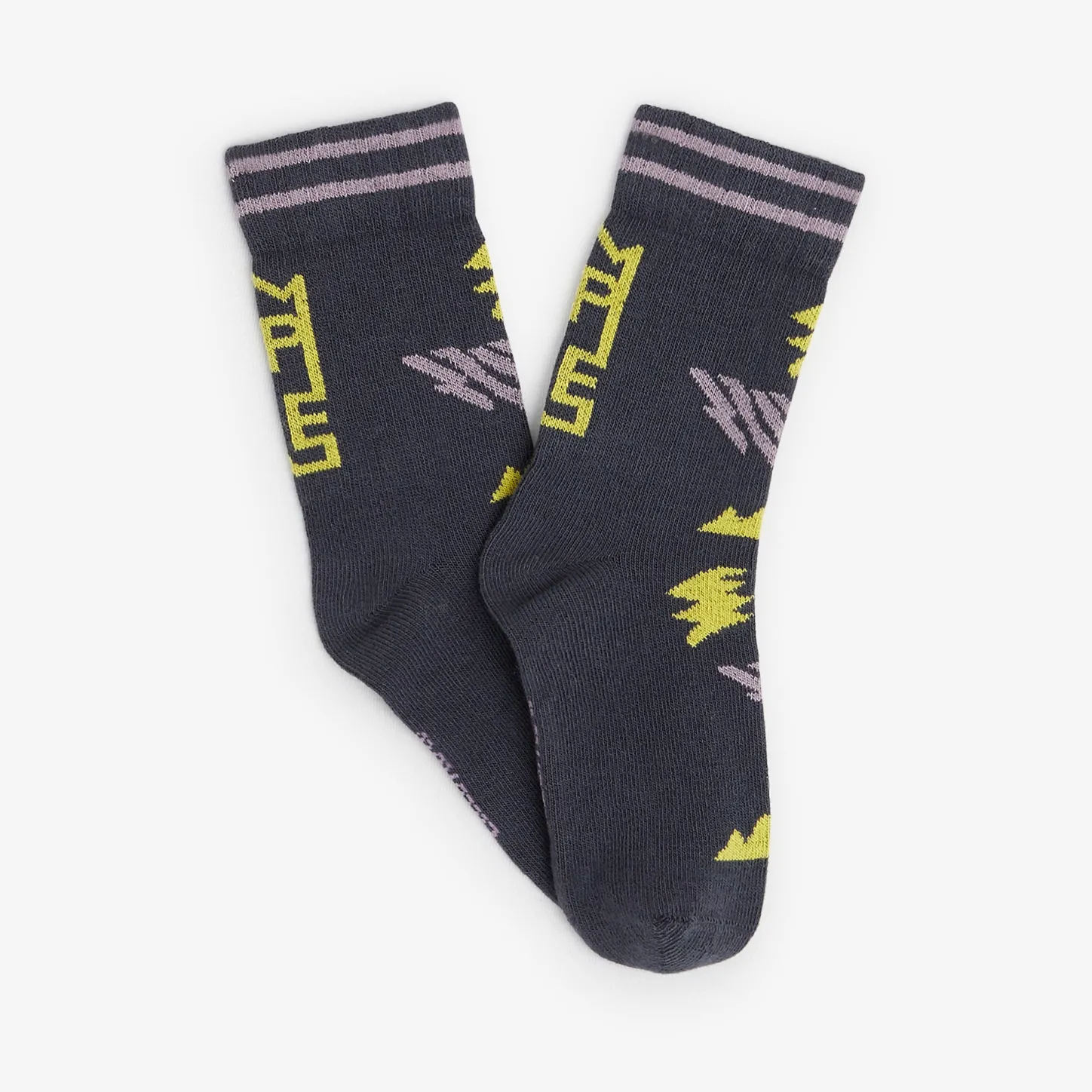 Online Boys' Grey Socks Child Accessories