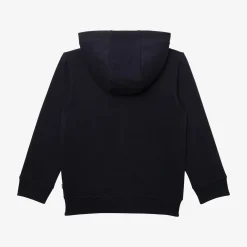 Hot Boys' Navy Blue Zip Hoodie Child Cardigans & Sweaters