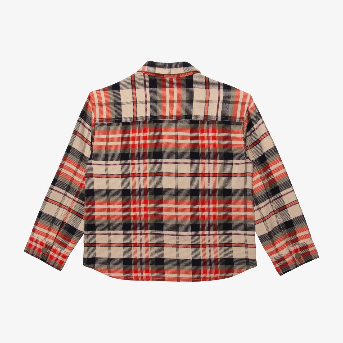 Online Boys' Plaid Overshirt Child Shirts & Polos