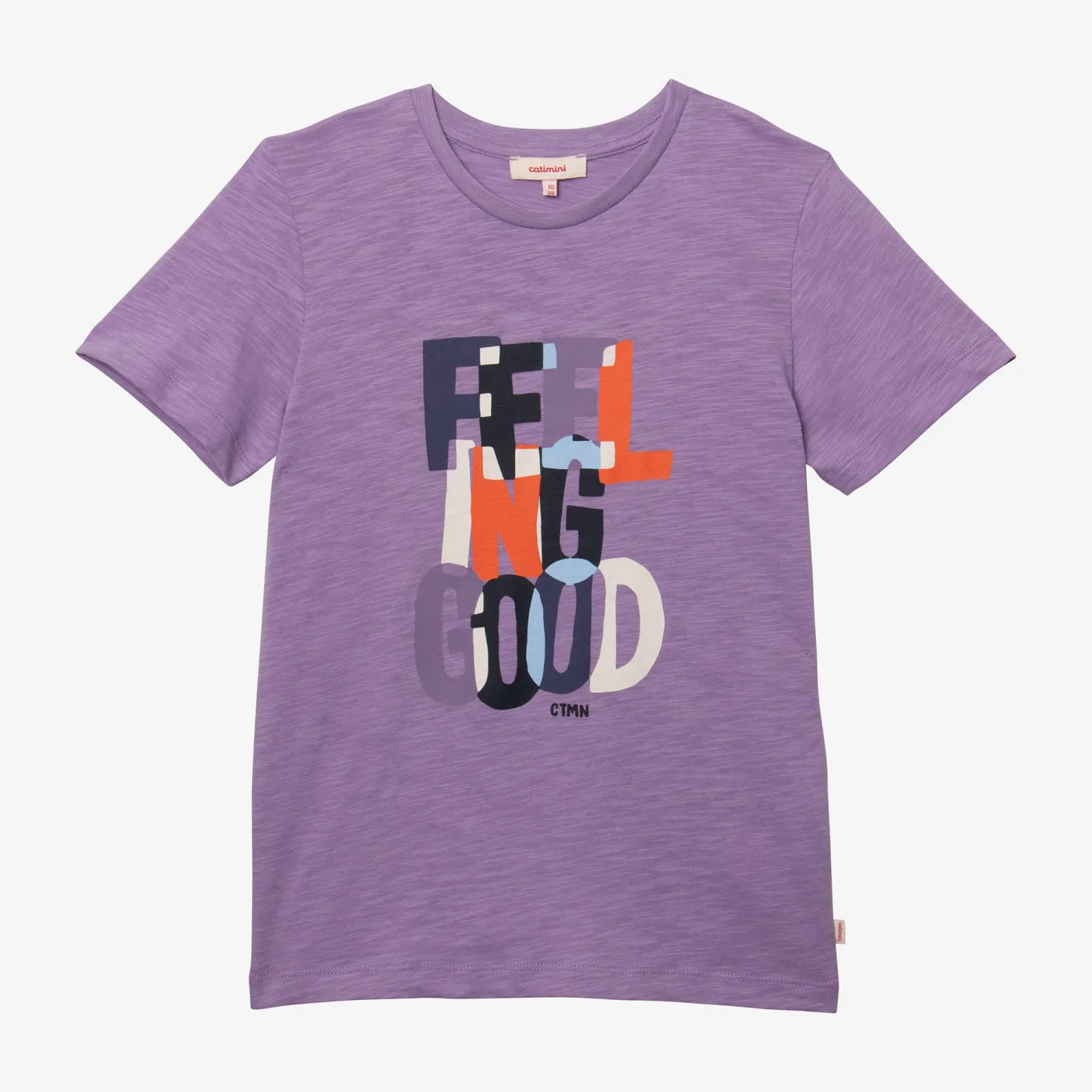 New Boy's Purple Slogan T-Shirt Child T-Shirts