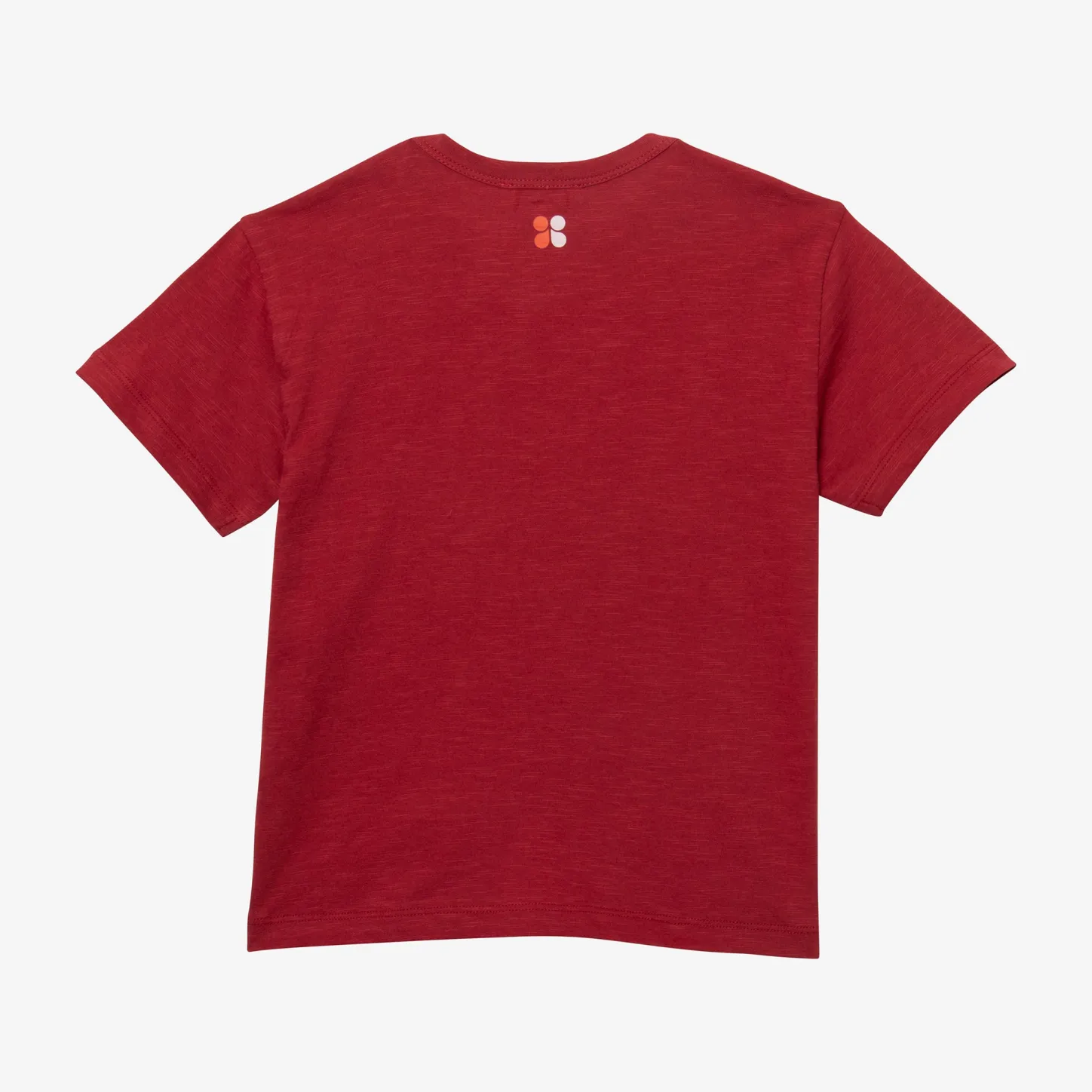 Online Boy's Red Striped Pocket T-Shirt Child T-Shirts