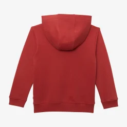 Best Boys' Terracotta Hooded Sweatshirt Child Cardigans & Sweaters