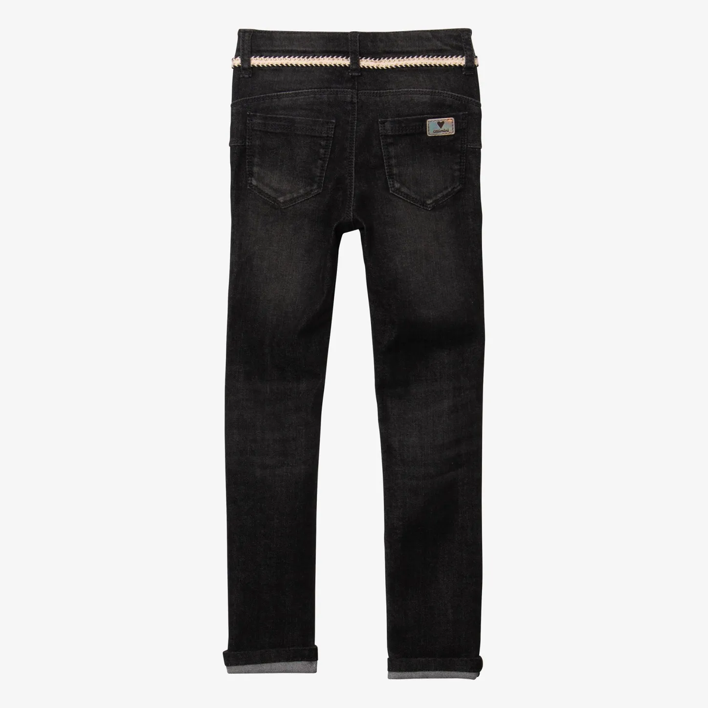 Outlet Girl Black Skinny Denim Pants Child Pants & Shorts