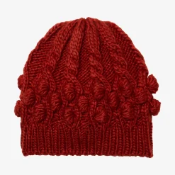 Outlet Girl Brown Knit Hat Child Accessories