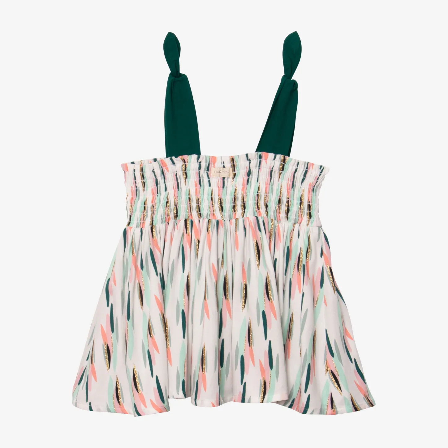 Outlet Girl Brush Top With Bow Straps Child T-Shirts & Tops