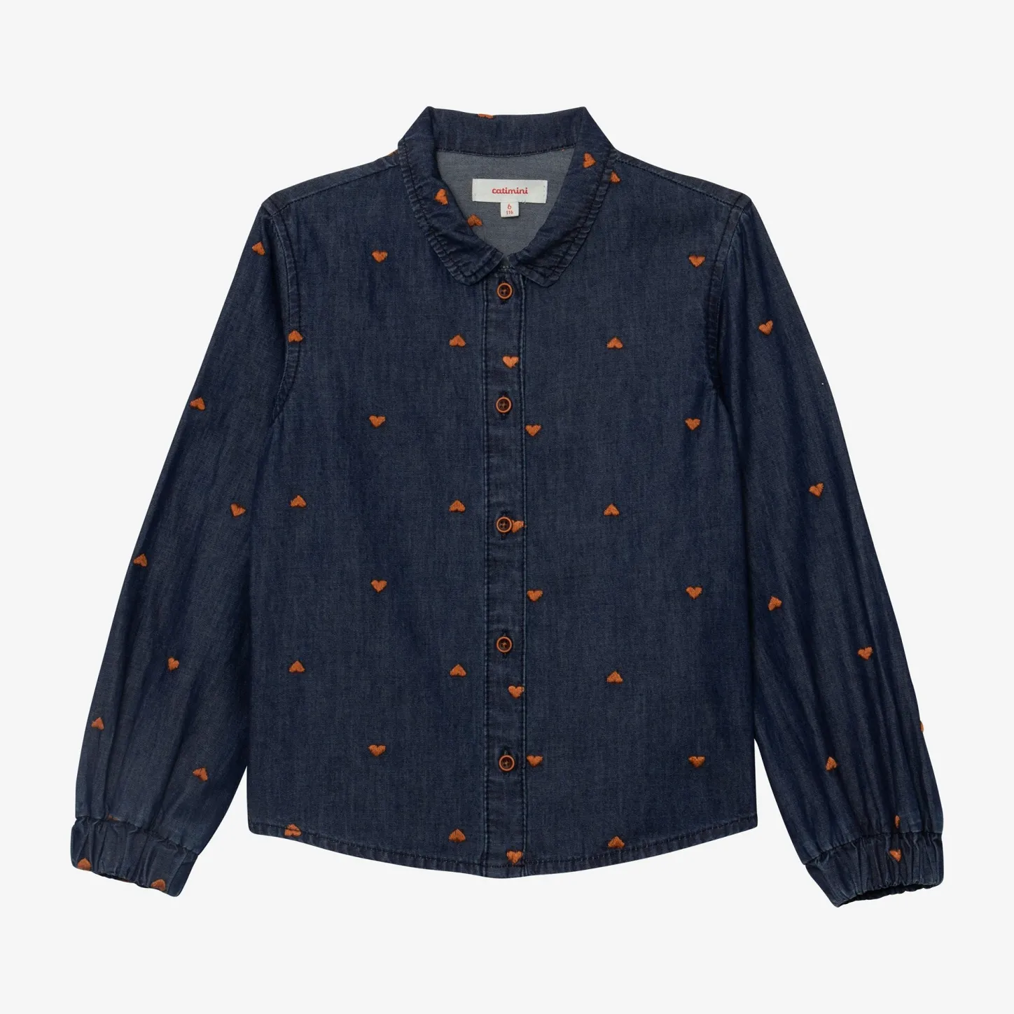 New Girl Denim Long Sleeve Shirt Child T-Shirts & Tops