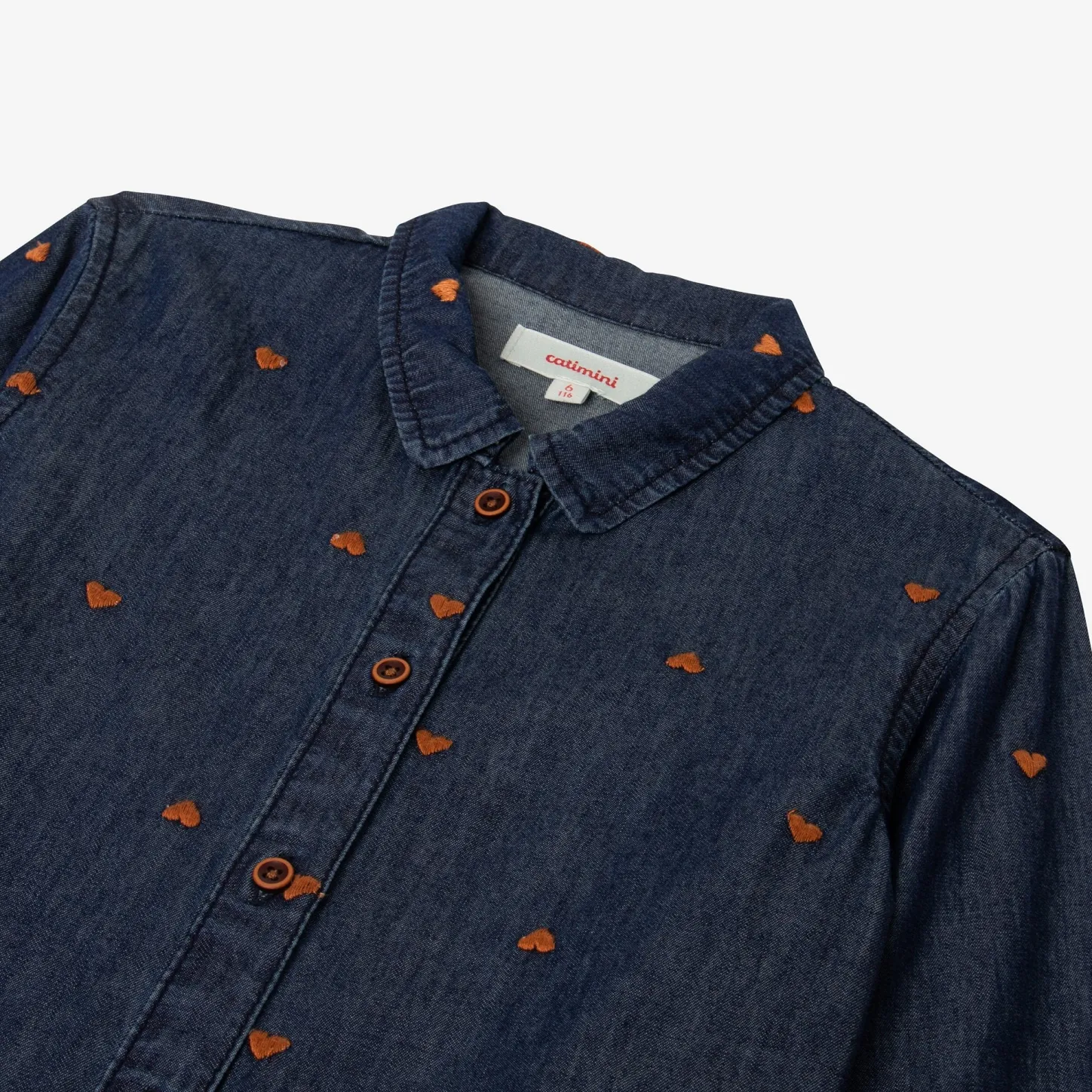 New Girl Denim Long Sleeve Shirt Child T-Shirts & Tops