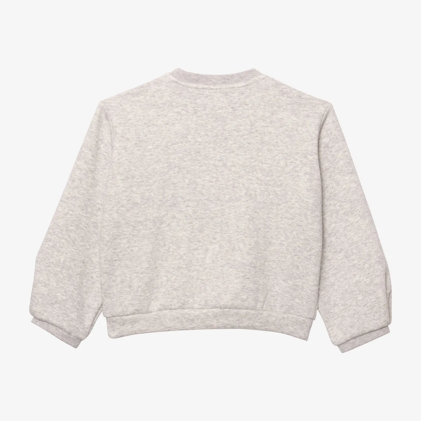 Fashion Girl Grey Marl Sweatshirt Child Cardigans & Sweaters