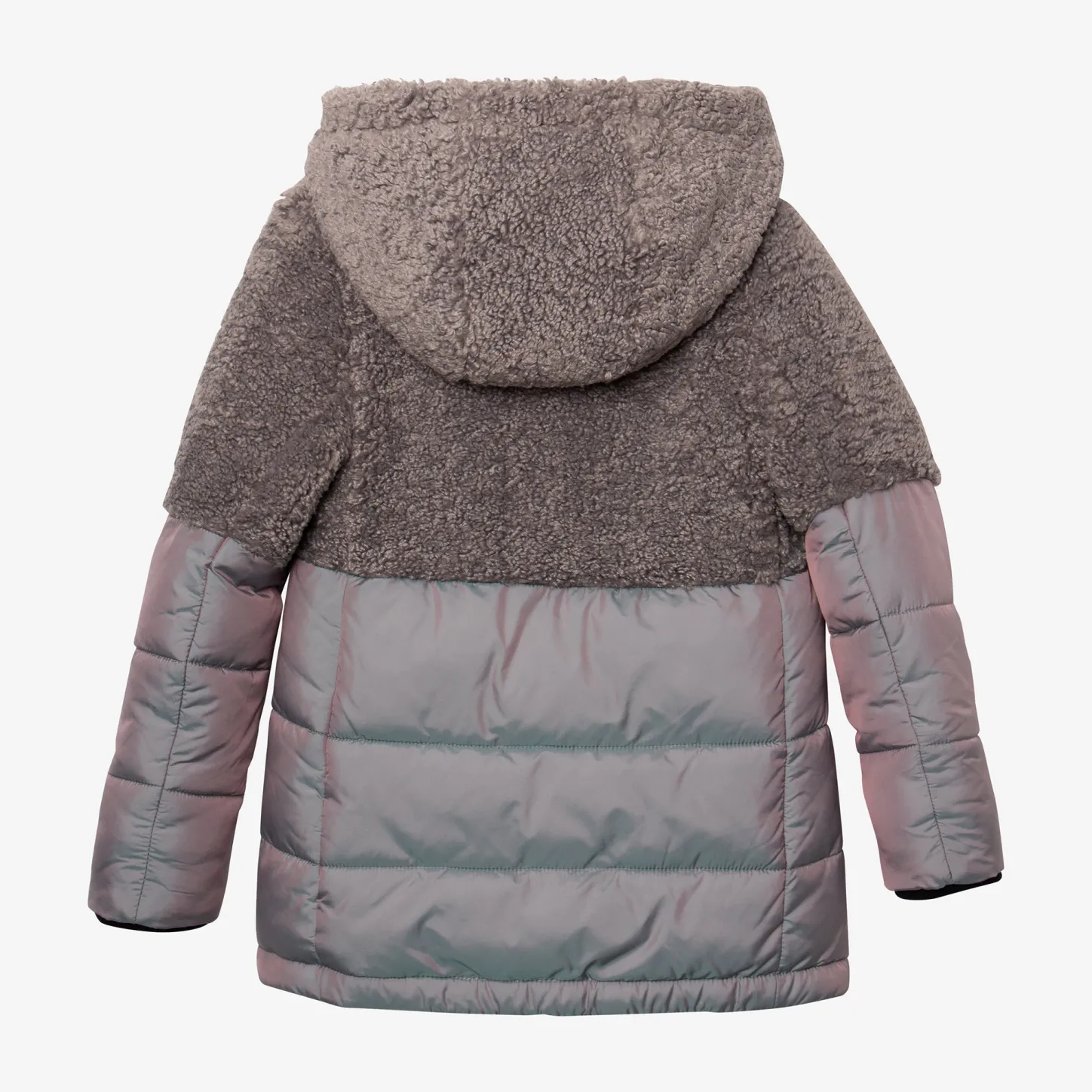 Best Girl Grey Parka Child Outerwear