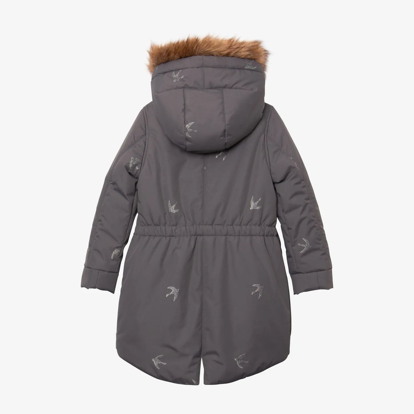 Discount Girl Grey Parka Child Outerwear
