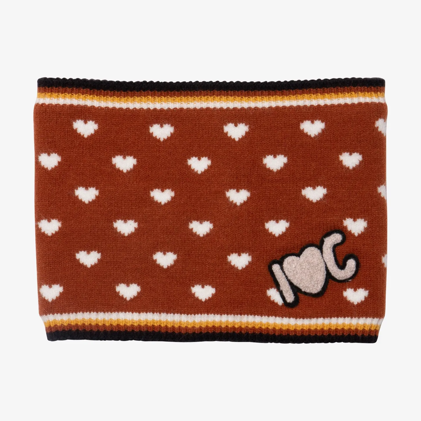 Clearance Girl Heart Knit Snood Child Accessories