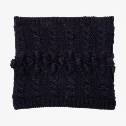 Discount Girl Navy Knit Snood Child Accessories