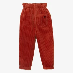 Outlet Girl Paper Bag Corduroy Pants Child Pants & Shorts