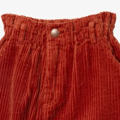 Outlet Girl Paper Bag Corduroy Pants Child Pants & Shorts