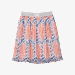 Fashion Girl Pleated Plumetis Dahlias Skirt Child Dresses & Skirts