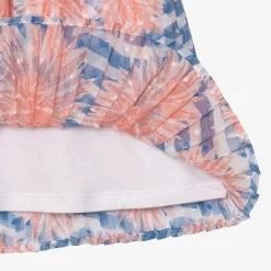 Fashion Girl Pleated Plumetis Dahlias Skirt Child Dresses & Skirts