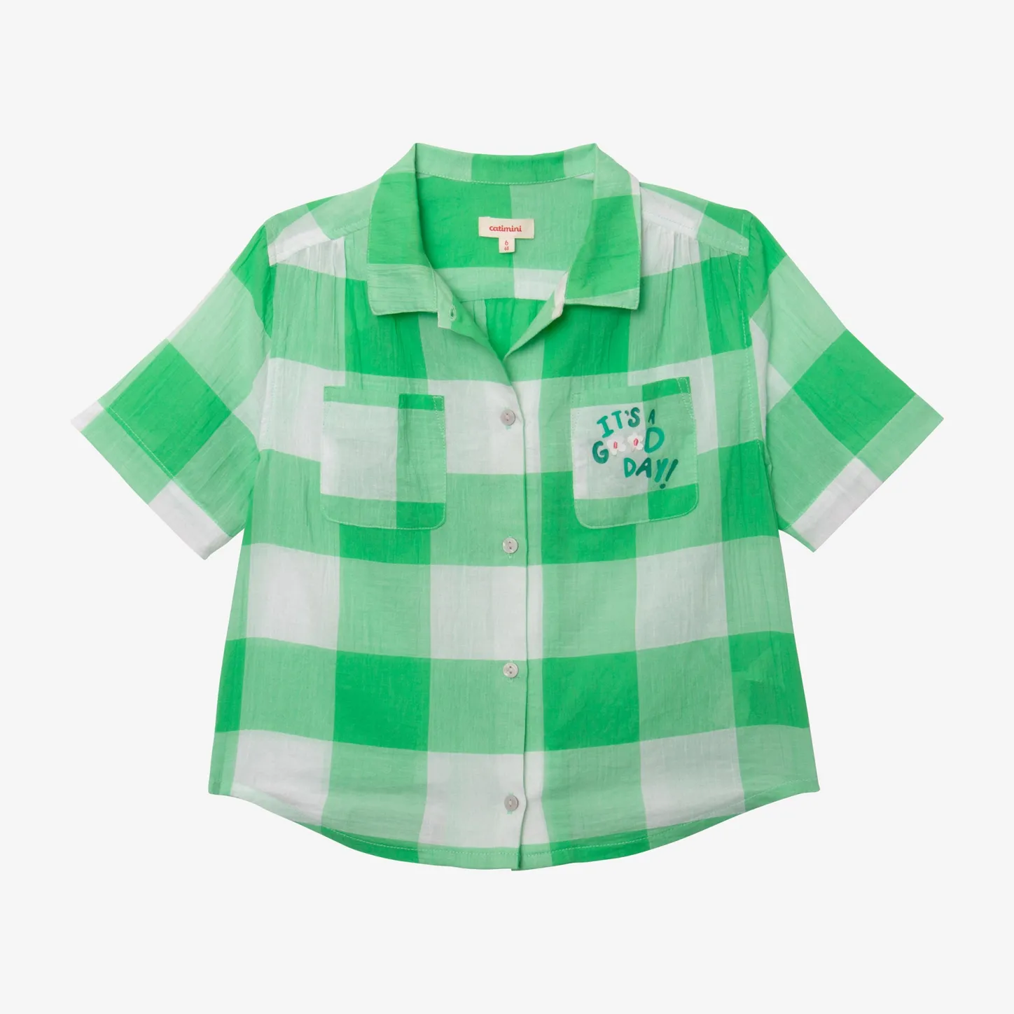 Outlet Girls' Beige Shirt Child T-Shirts & Tops