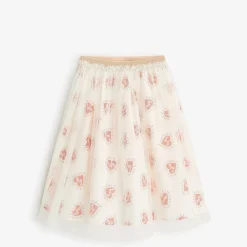 Fashion Girls' Beige Tulle Skirt Child Dresses & Skirts